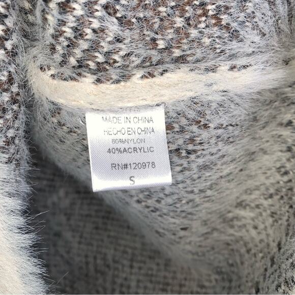 Entro Leopard Print Super Soft Quarter Zip Pullover Jacket Women’s Size Small - Picture 6 of 9